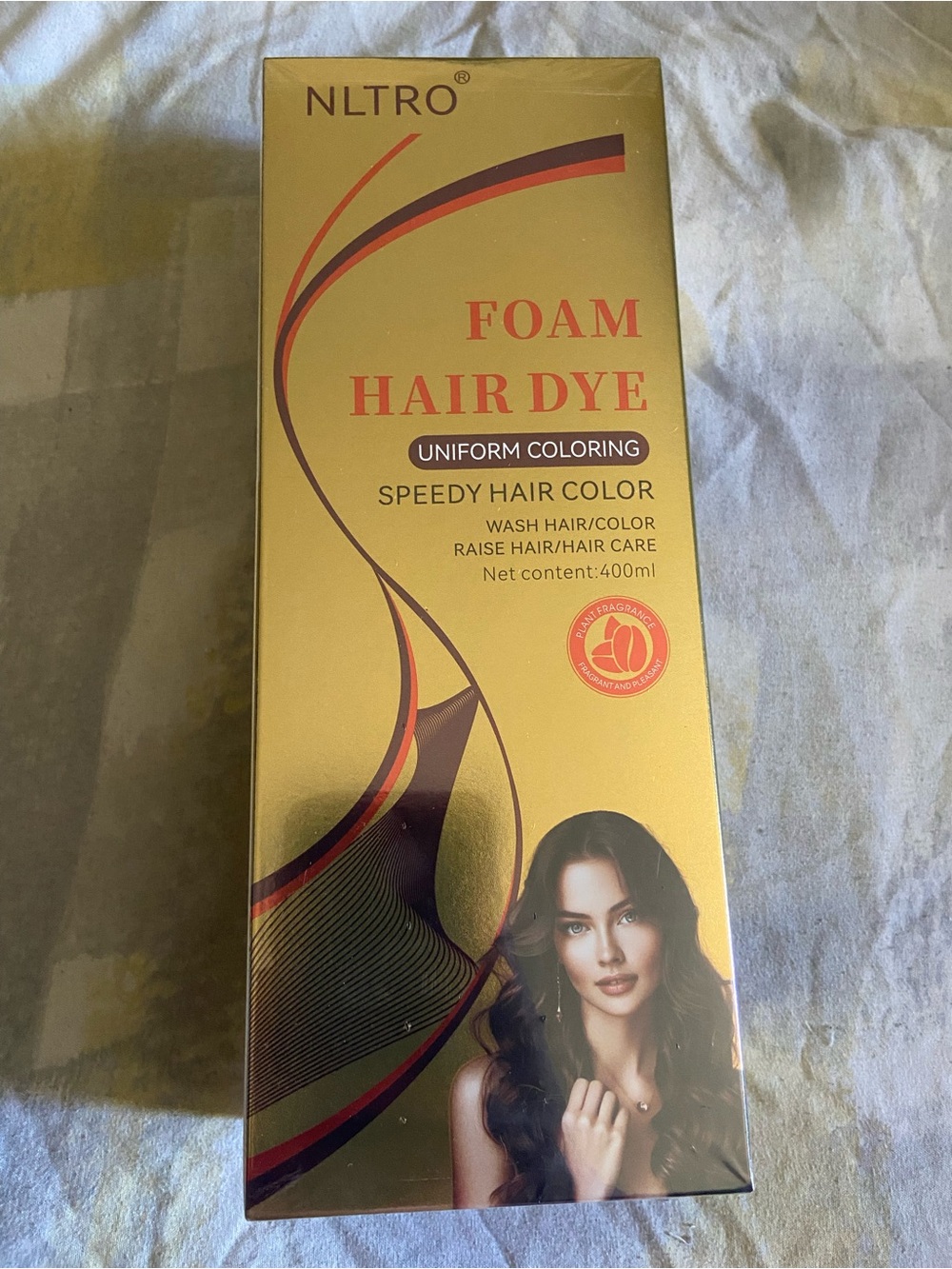 Foam Hair Dye Shampoo  — Natural Black 400ml